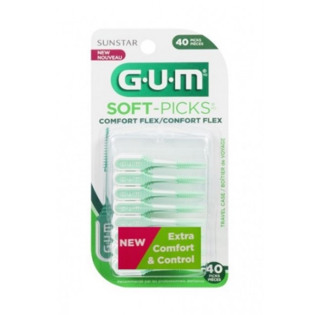 Gum Soft-Picks Comfort Flex Mint Scovolino 40 pezzi
