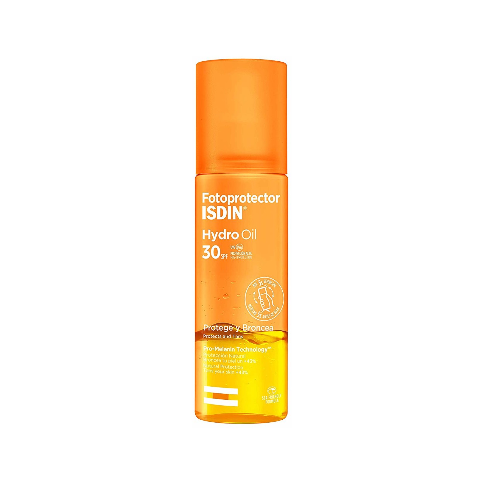 Isdin Fotoprotector Hydro Oil SPF 30 Protezione Solare Bifasica 200 ml