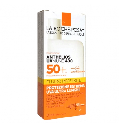 La Roche Posay Anthelios UvMune Fluido Invisibile SPF 50+ Senza Profumo 50 ml