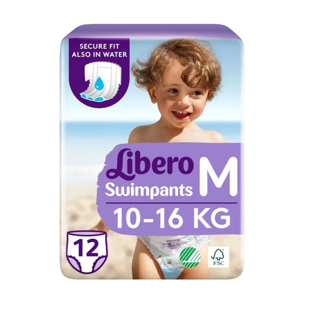 Libero Swimpants Pannolini Taglia M 12 Pezzi-image