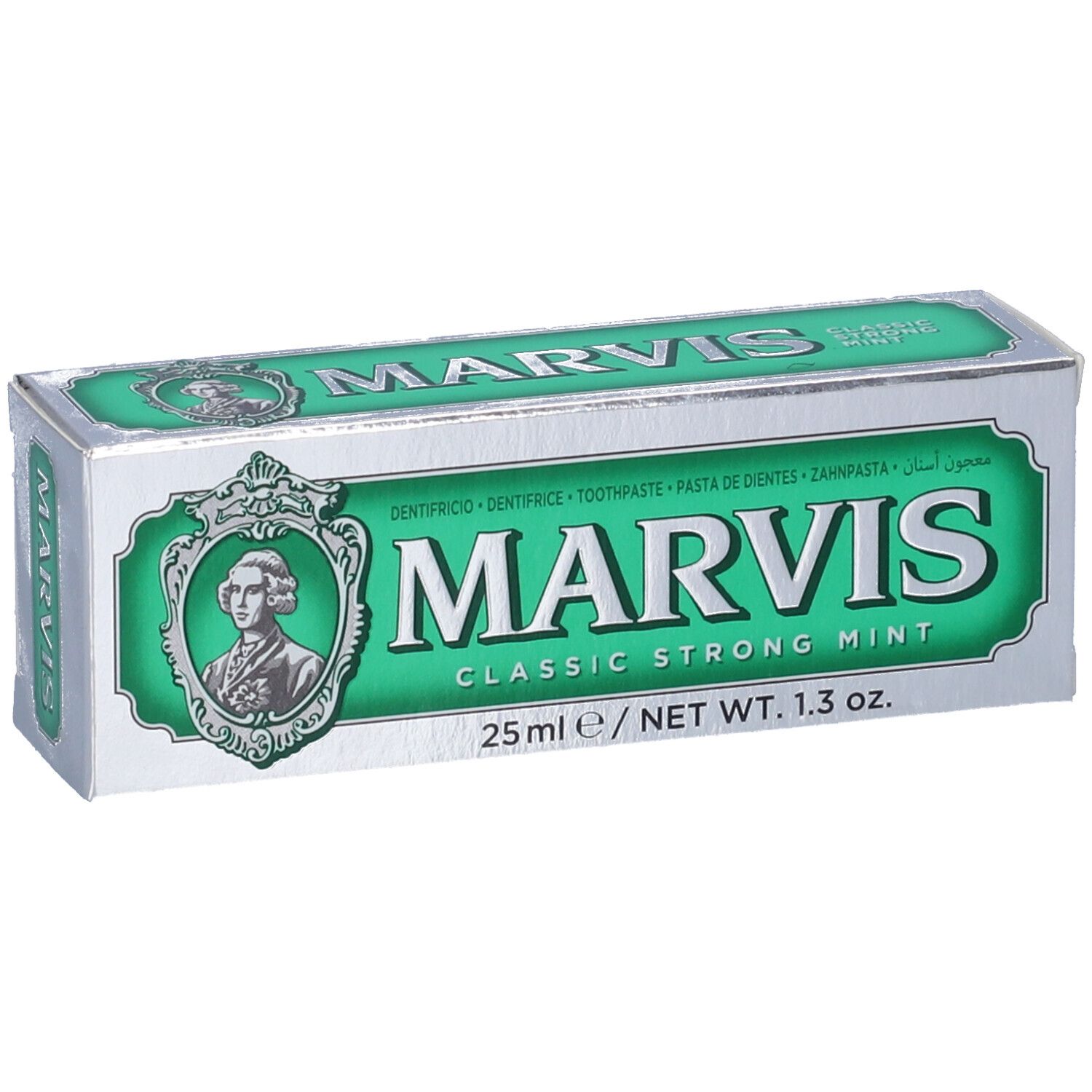 Marvis Classic Strong Mint Dentifricio 25 ml