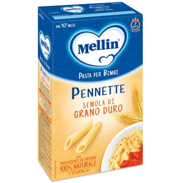 Mellin Pasta Bimbi Pennette Grano Duro 280 grammi