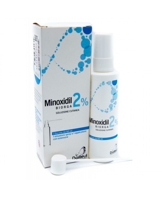 Minoxidil 2% Biorga Soluzione Cutanea 60 ml