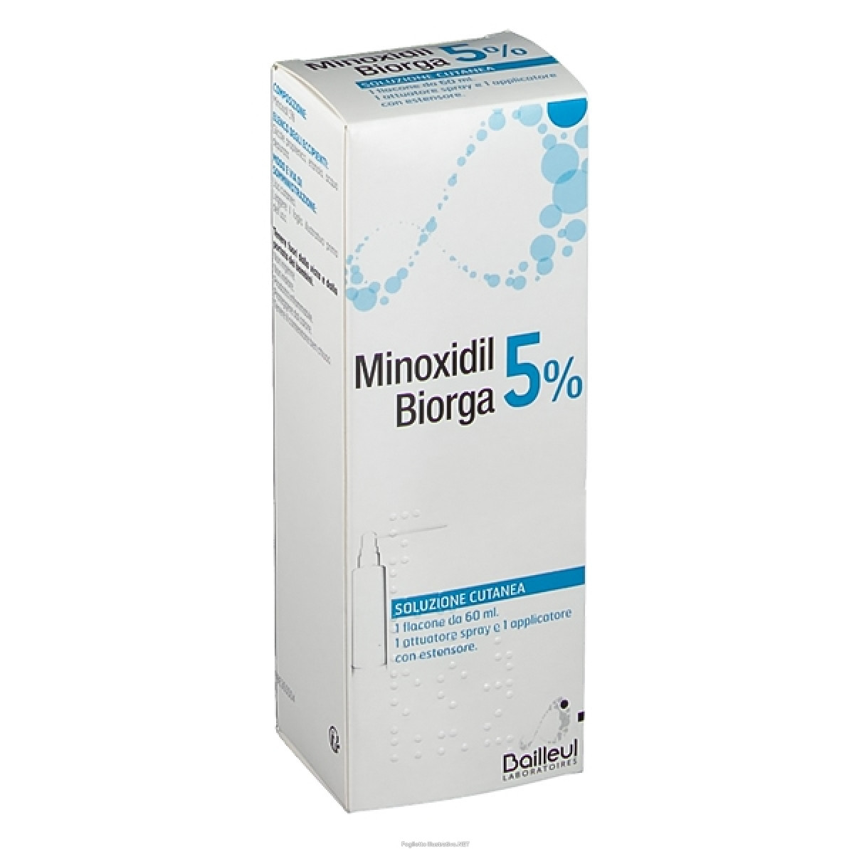 Minoxidil 5% Biorga Soluzione Cutanea 60 ml