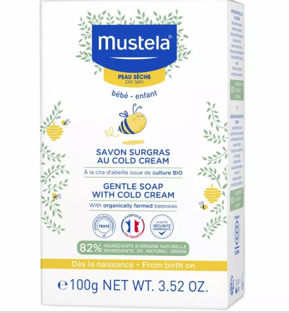 Mustela Sapone Nutriente alla Cold Cream Pelle Secca 100 g