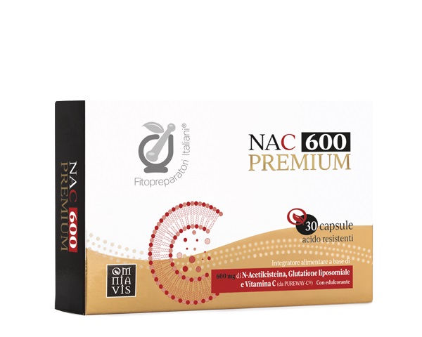 NAC 600 Premium 30 Capsule Integratore Antiossidante