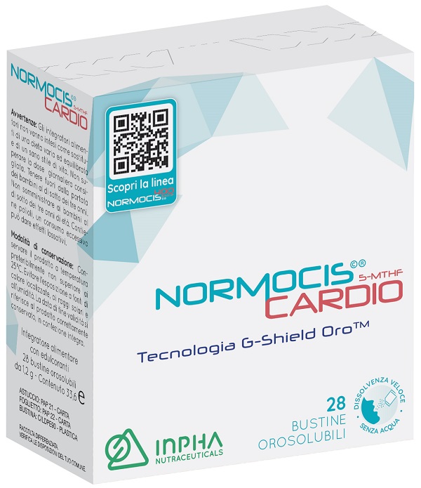 Normocis Cardio 28 bustine orosolubili - Integratore Controllo Omocisteina