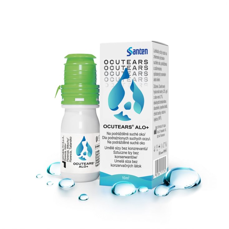 Ocutears Alo+ 0,4% Soluzione Oftalmica Occhi Secchi 10 ml