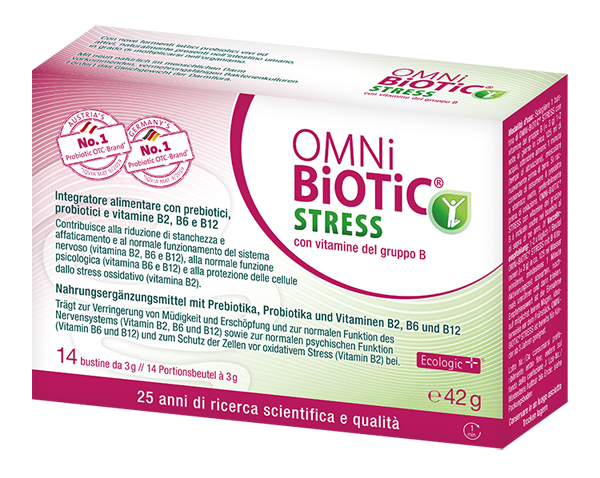 Institut Allergosan Omnibiotic - Stress Vitamine Gruppo B, 14 Bustine-image