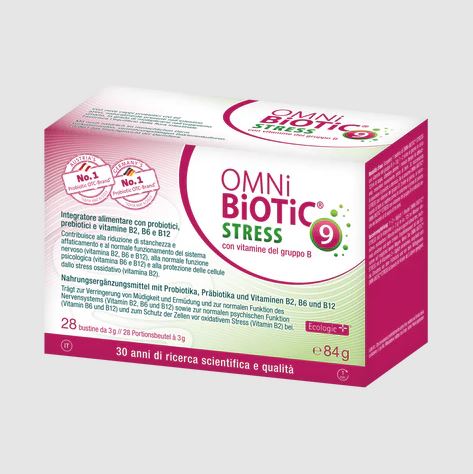 Omni Biotic Stress Vitamine Gruppo B 28 Bustine Da 3 G-image
