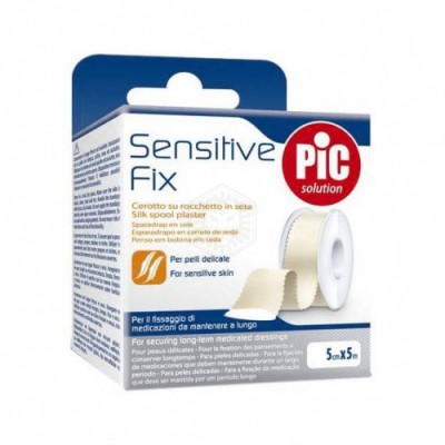 Pic Sensitive Fix Cerotto in Rocchetto in Seta con Fustella 2,5 cm x 5 metri
