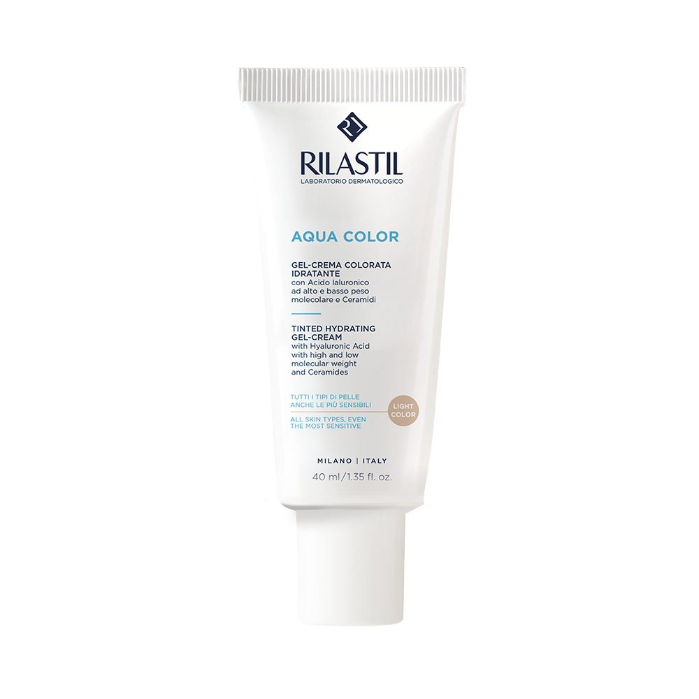 Rilastil Aqua Gel Crema Colorata Idratante Light 40 ml