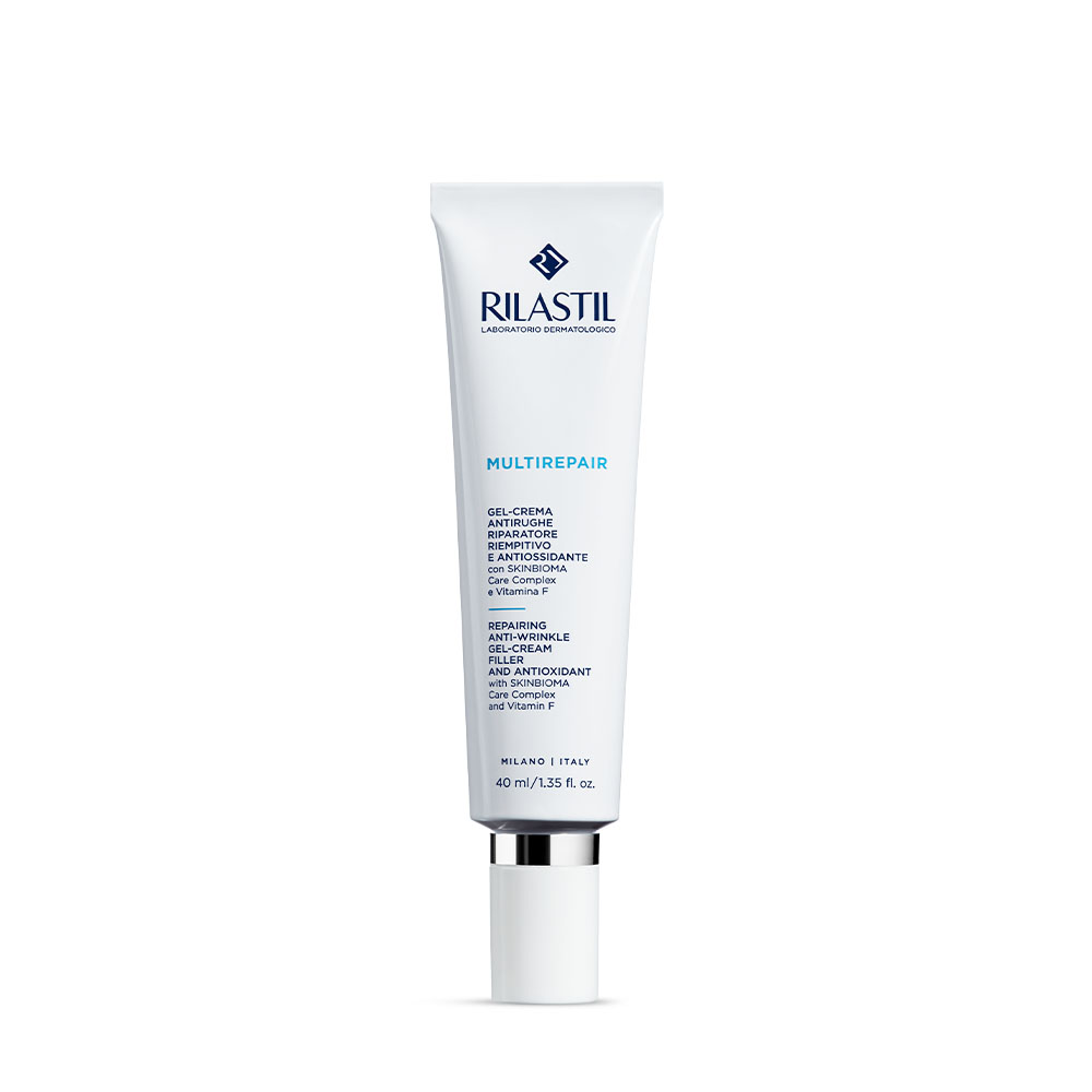 Rilastil Multirepair Gel Crema Antirughe per Pelle Normale e Mista 40 ml