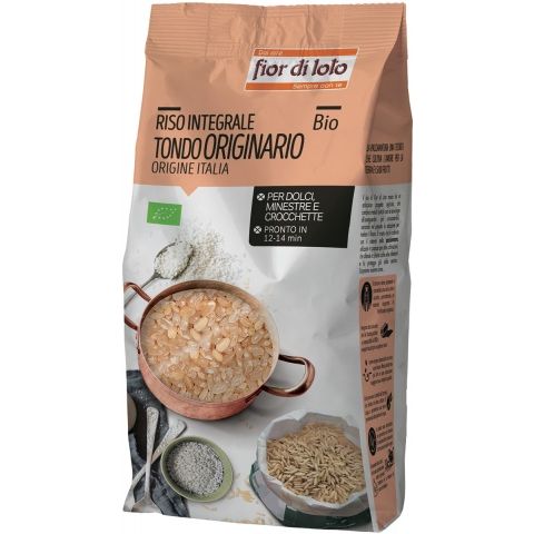 Fior Di Loto Riso Integrale Tondo 1 Kg