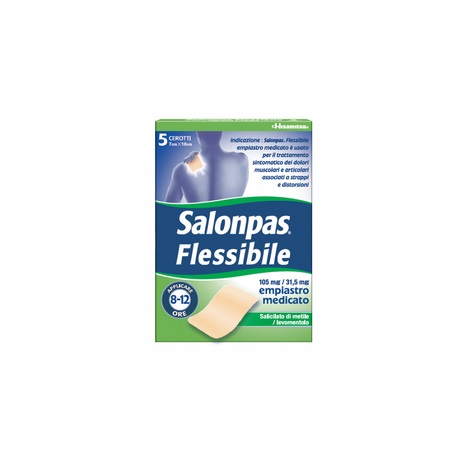 Salonpas 5 Cerotti Flessibili 7 x 10 cm