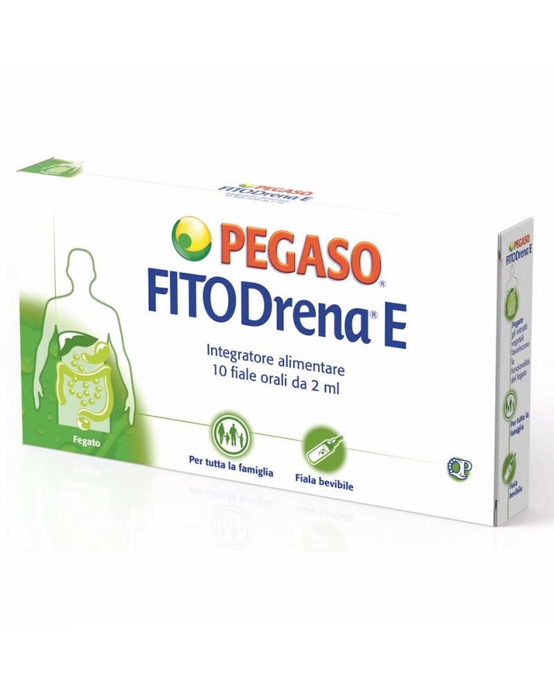 Pegaso Fitodrena E 10 Flaconcini - Integratore Alimentare Per Il Fegato-image