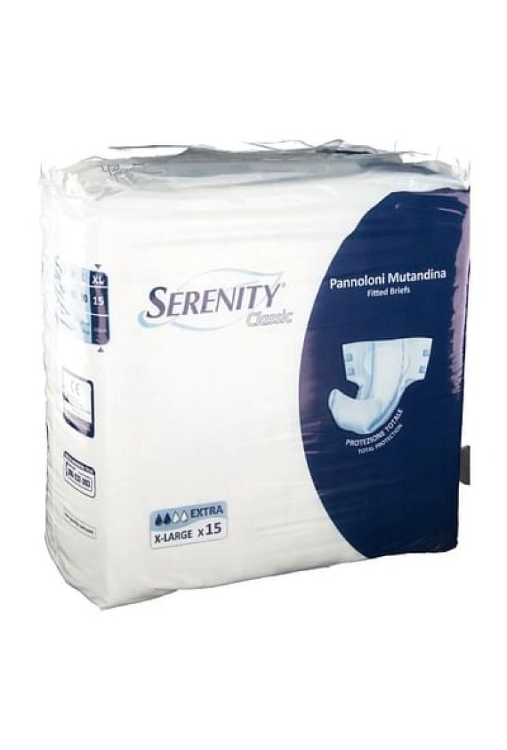 Serenity Classic Pannoloni Mutandina Extra XL 15 pezzi