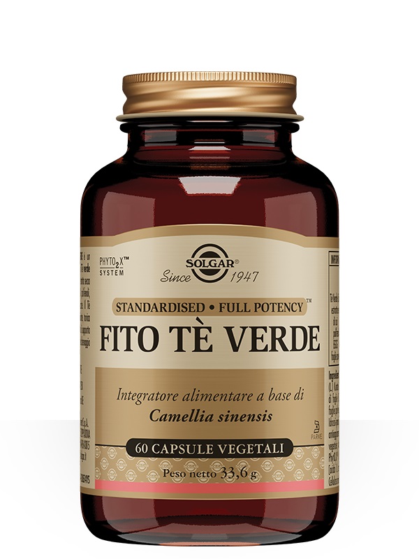 Solgar Fito Te' Verde 60 Capsule - Integratore Alimentare