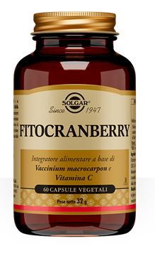 Solgar Fitocranberry Integratore Alimentare, 60 Capsule Vegetali