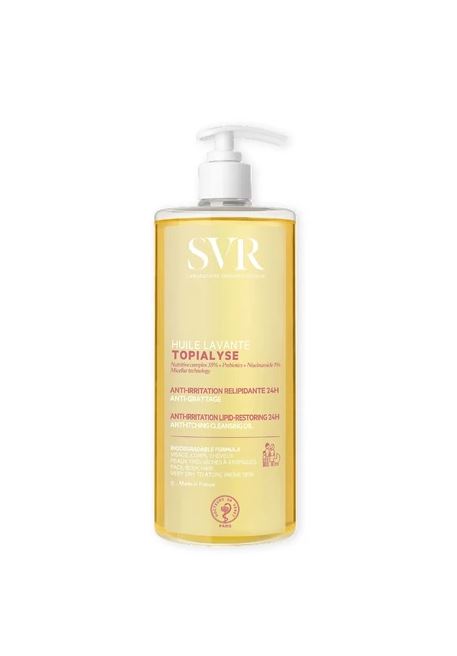 SVR Topialyse Olio Lavante 1 litro - Detergente idratante per pelle secca e molto secca