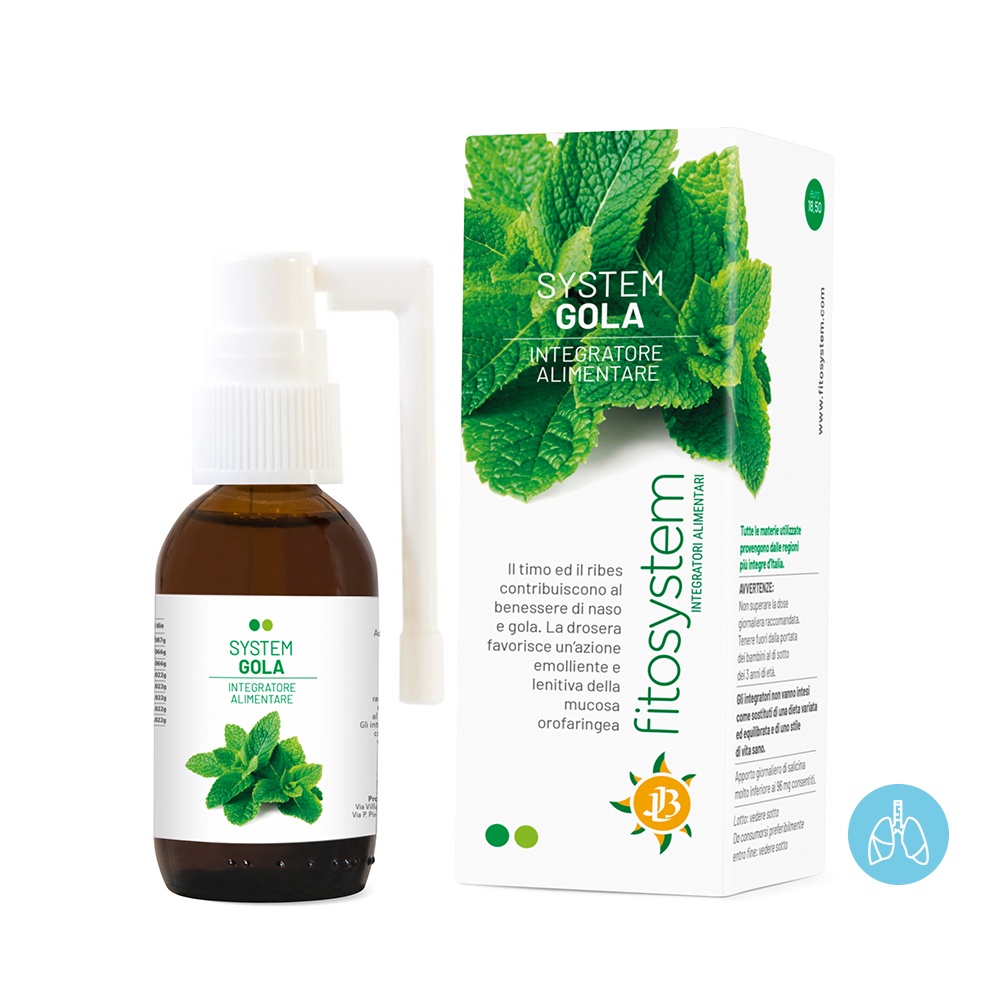 System Gola Spray 30 ml - Integratore Benessere Gola