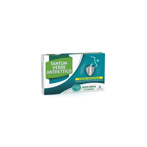 Tantum Verde Antisettico Gusto Menta 20 pastiglie