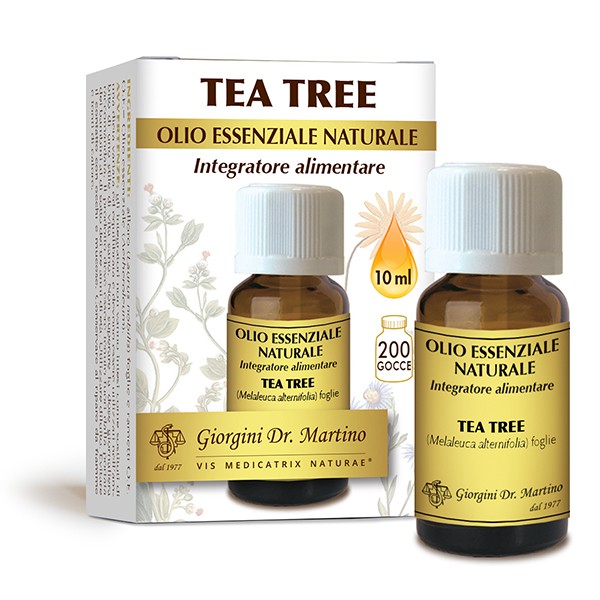 Tea Tree Oil Olio Essenziale 10 ml Dr. Giorgini - Aroma per Alimenti