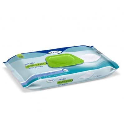 Tena Wet Wipe Salviette Umidificate Plastic Free 48 Pezzi