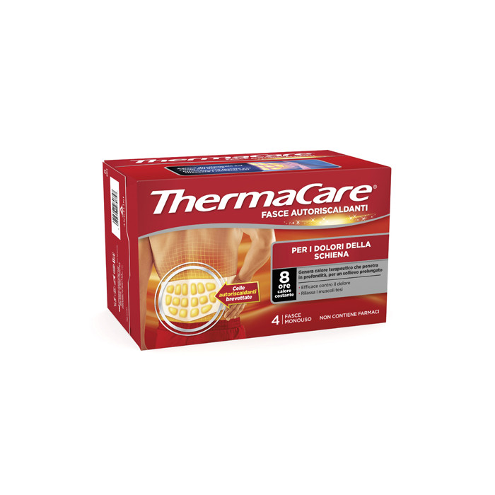 Thermacare Fasce Autoriscaldanti Schiena 4 pezzi