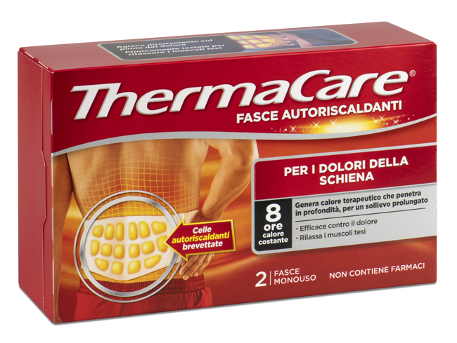 Thermacare Fasce Autoriscaldanti Dolori Schiena 2 pezzi
