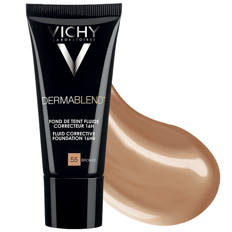 Vichy Dermablend Fondotinta Fluido Bronze 55 30 ml