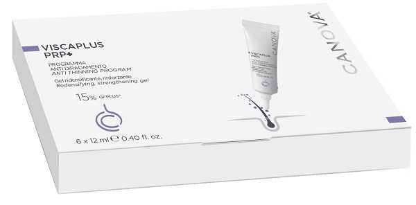 Canova Viscaplus PRP+ 6 Tubi Da 12 Ml - Programma Anti Diradamento