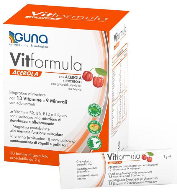 Vitformula Acerola 30 Stick - Integratore Alimentare