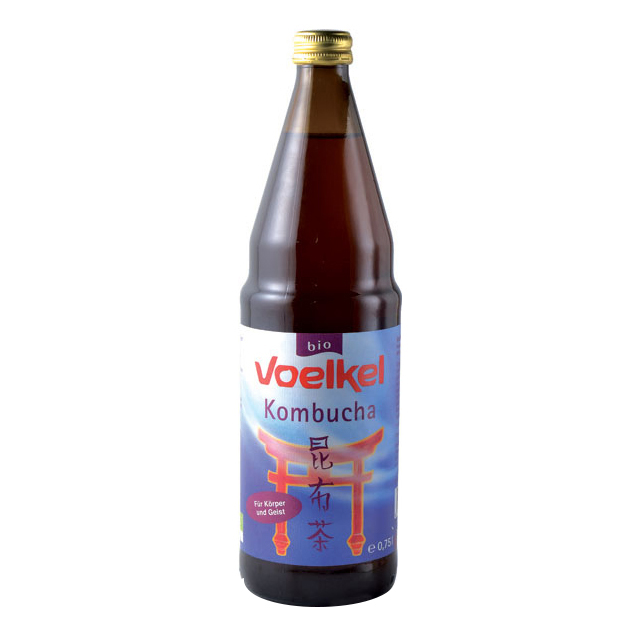 Baule Volante Voelkel Kombucha The' Addolcito Fermentato 750 ml