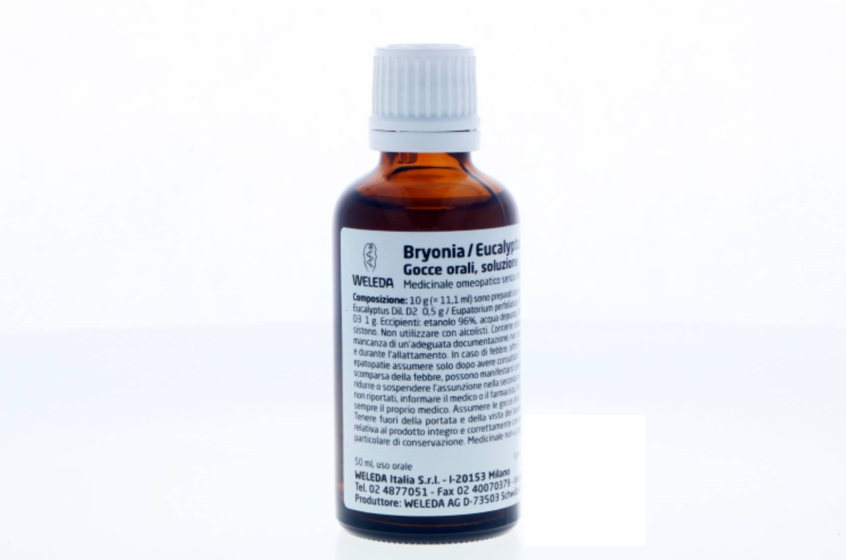 Weleda Bryonia Eucalyptus Compositum Gocce Omeopatiche 50 ml