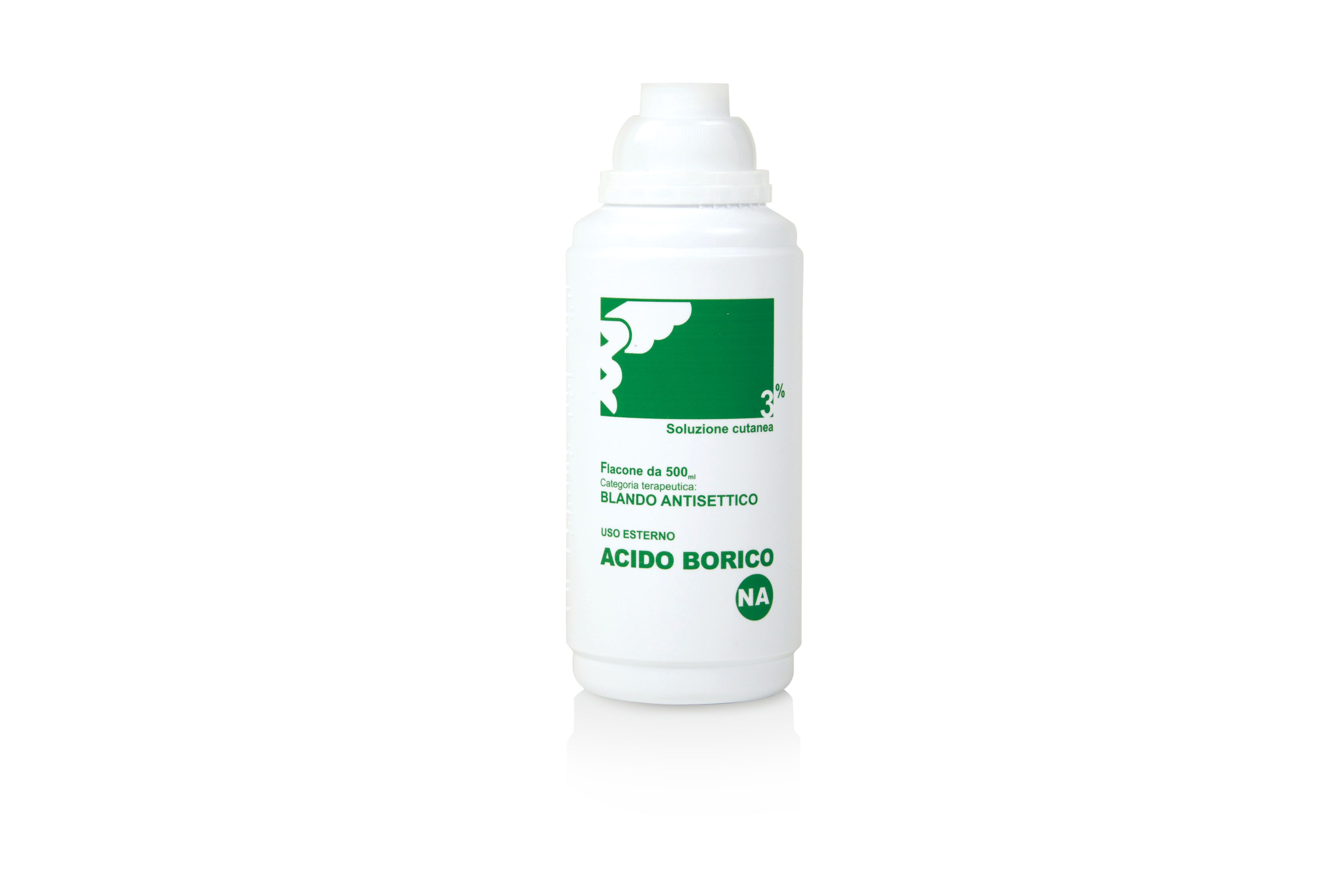 Nova Argentia Acido Borico Soluzione Cutanea Antisettico Disinfettante 500 ml