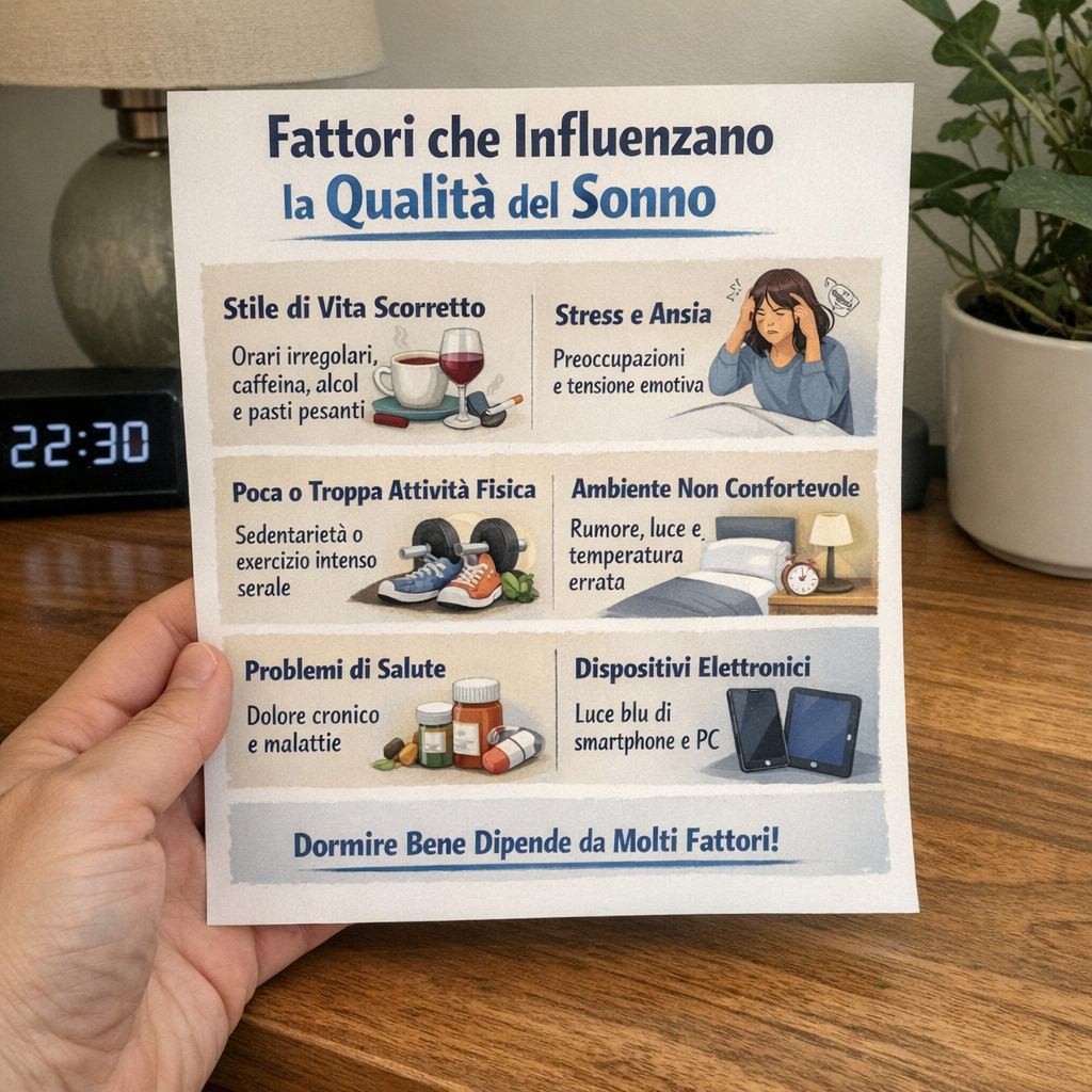 Perché non riesco a dormire? Rimedi per i disturbi del sonno