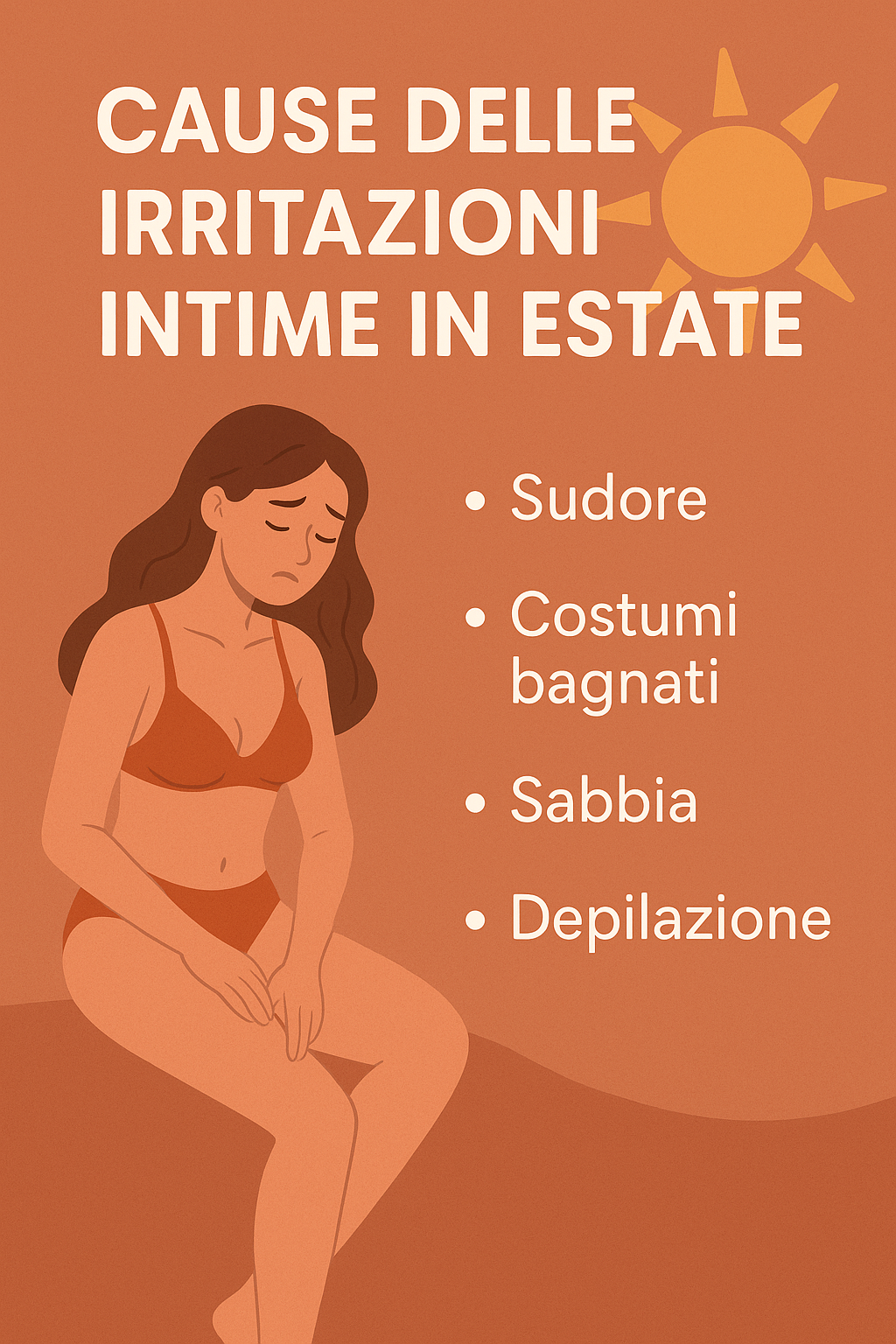 irritazioni intime in estate