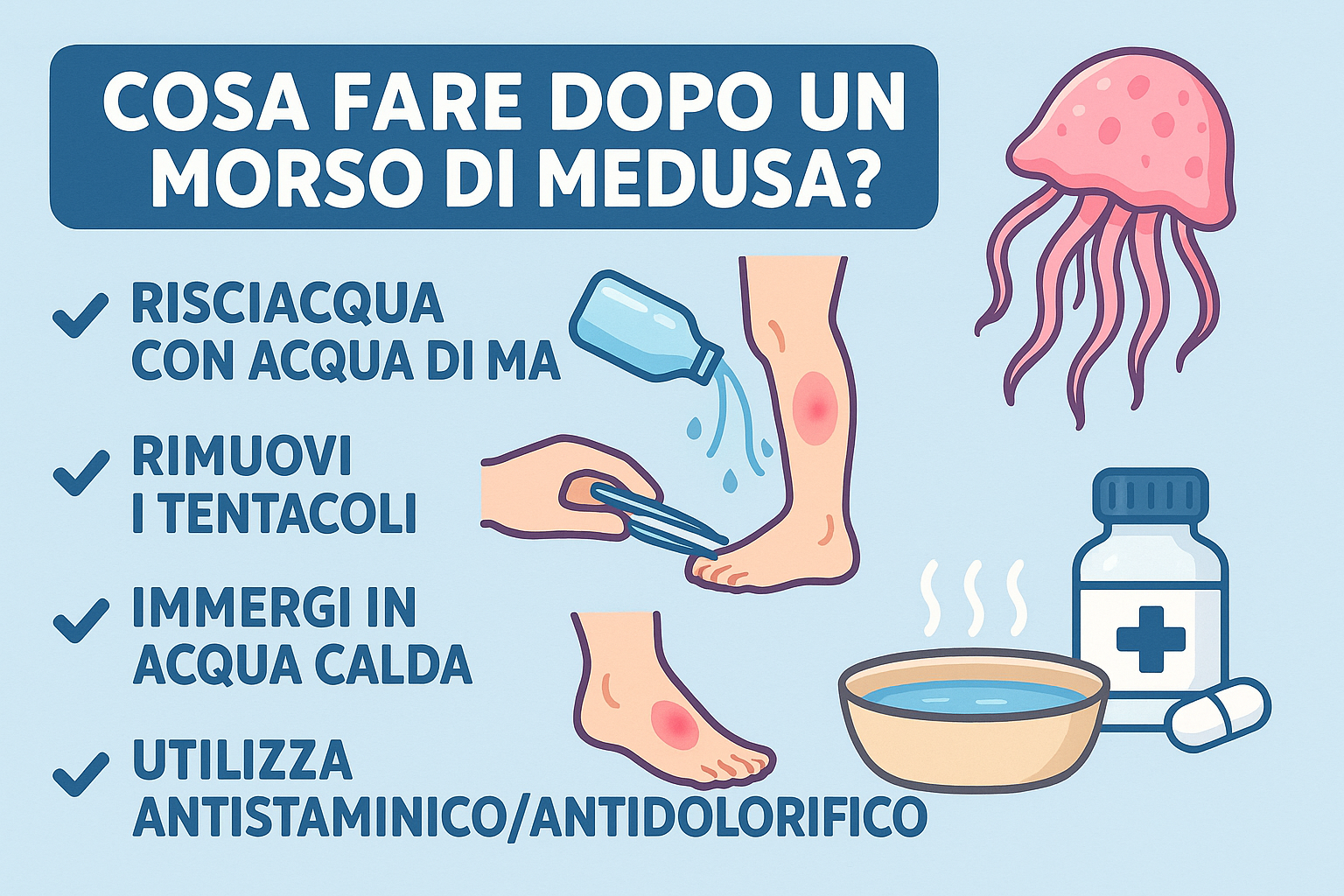puntura di medusa