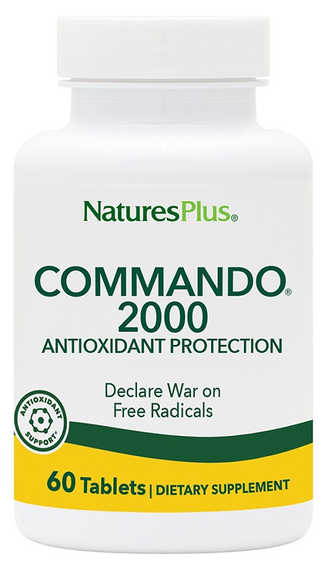 Nature's Plus Commando 2000 60 Compresse - Integratore Antiossidante