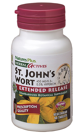 Nature's Plus Herbal-A Iperico 450mg - Integratore Sistema Nervoso