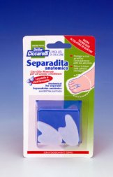 Timodore Separadita Anatomico Gel di Silicone 2 Pezzi
