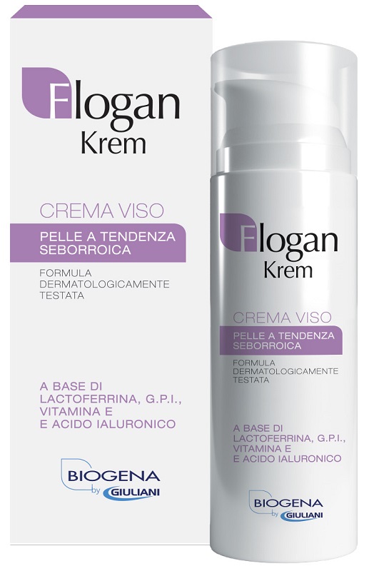 Flogan Krem Crema Lenitiva Dermatite Seborroica Viso 50 ml