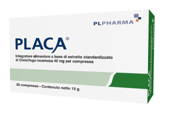 Placa 40  30 Compresse - Integratore Menopausa