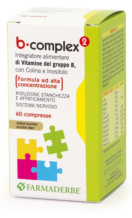 Farmaderbe B Complex 60 Compresse - Integratore Alimentare