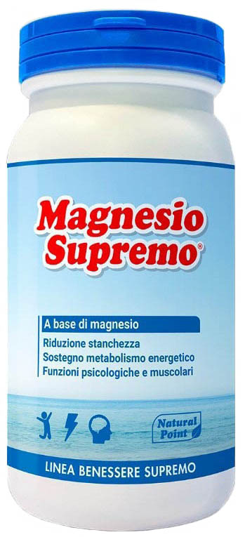 Natural Point Magnesio Supremo Polvere 150 grammi - Integratore Alimentare