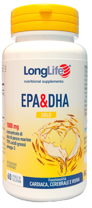 Longlife Epa &amp  DHA Gold 60 Capsule - Integratore Omega 3
