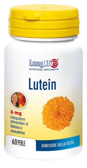 Longlife Lutein 3% 60 Perle - Integratore Benessere della Vista