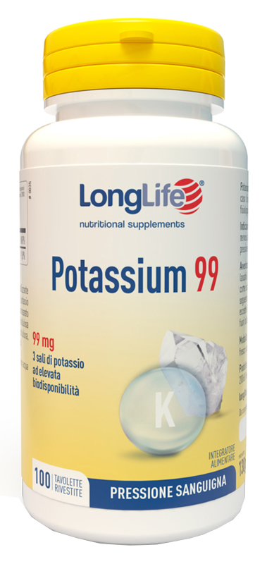 Longlife Potassium 99 100 Compresse - Integratore Muscolare