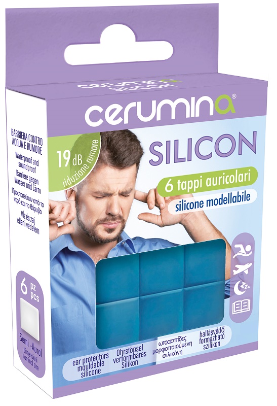 Cerumina Silicon 6 Tappi Auricolari